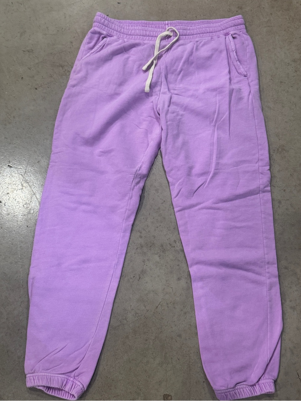 Lavender Drawstring Sweatpants